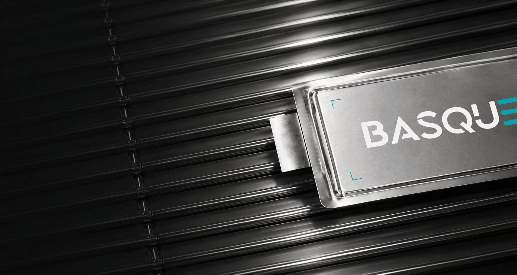 Basquevolt module connector detail with laser-engraved branding
